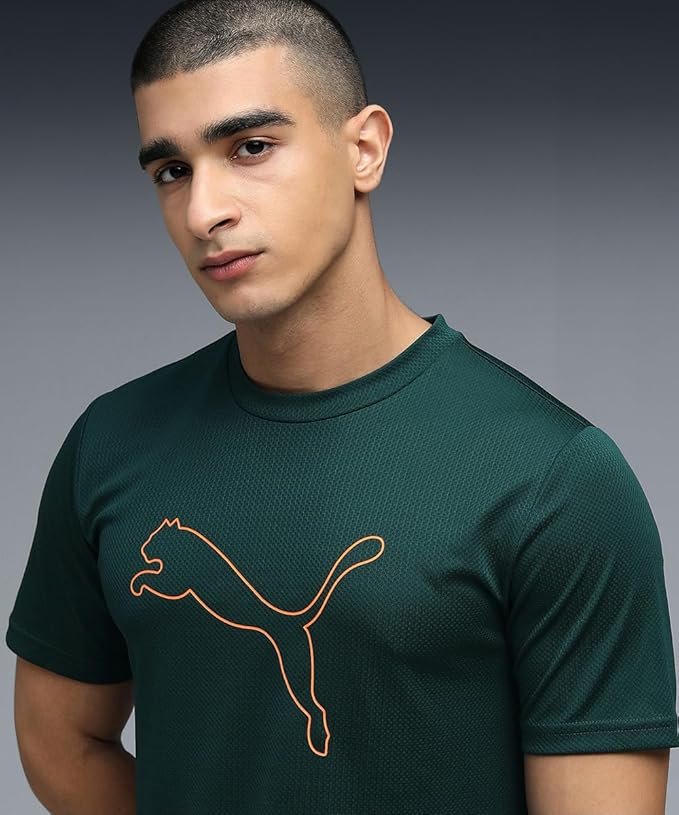 Puma Men Cotton Regular Fit T Shirt - Image 4