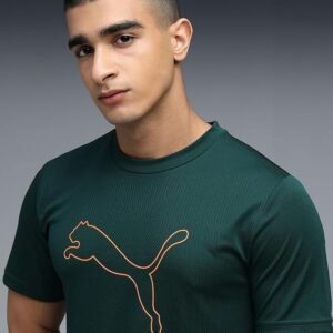 Puma Men Cotton Regular Fit T Shirt